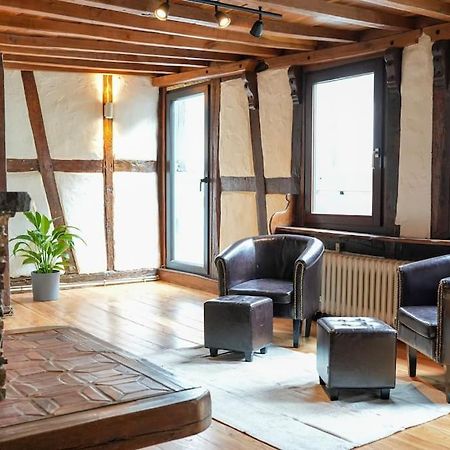 Charmante Fachwerk Wohnung Mit Terrasse In Der Altstadt Koblenz  Exteriör bild