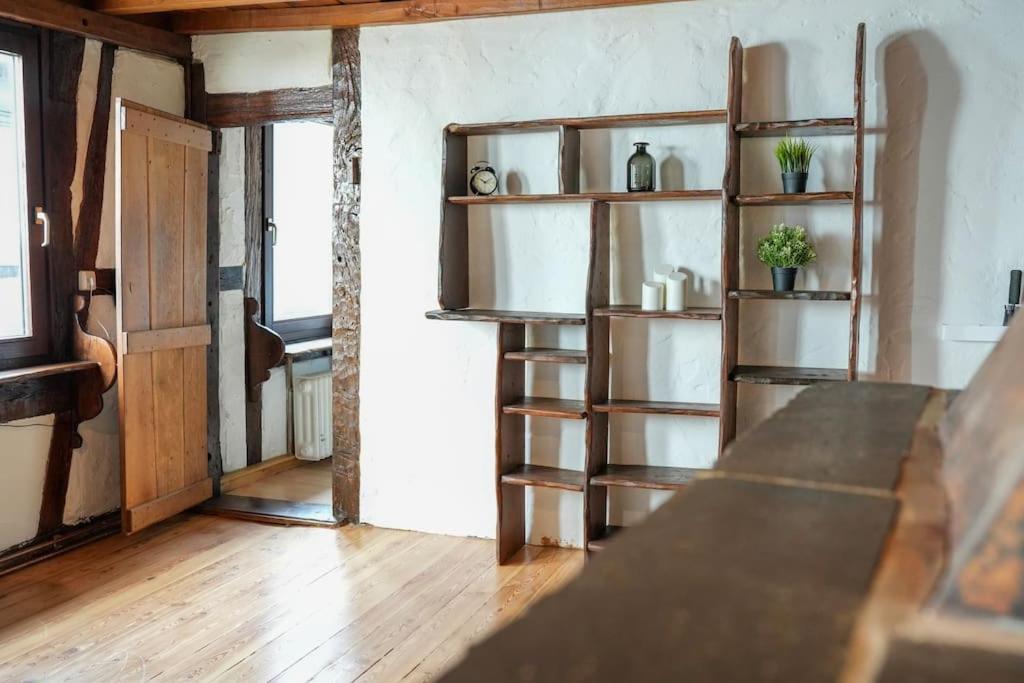 Charmante Fachwerk Wohnung Mit Terrasse In Der Altstadt Koblenz  Exteriör bild